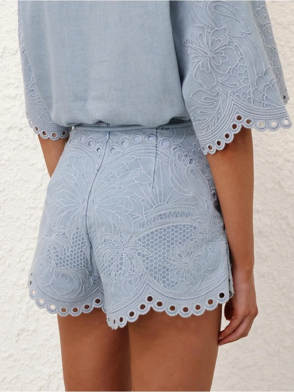 Zimmermann Daylight Denim Shorts - Picture 4 of 14